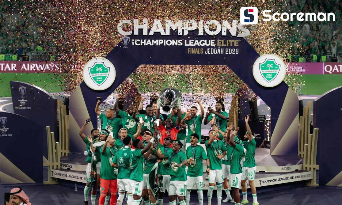 알 아흘리, 연장 끝에 마치다 꺾고 ACLE 21년 만의 2연패